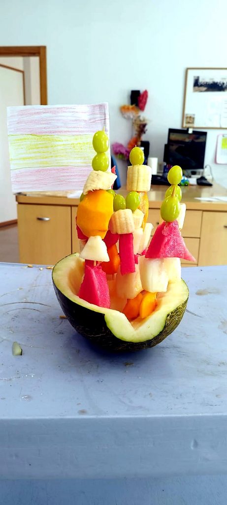 Celebramos el verano y el triunfo de España con un taller de frutas